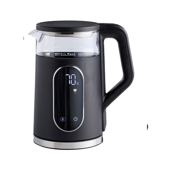 Adler digital elkedel sort 1,7 liter 2200 watt