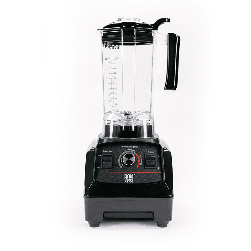 RAW blender X1300 black 1.8 HP 1,2 liter 1300 watt - Image 1
