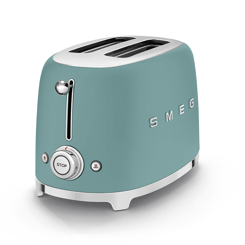 Smeg TSF01EGMEU br?drister emerald green 2 skiver 950 watt - Image 2