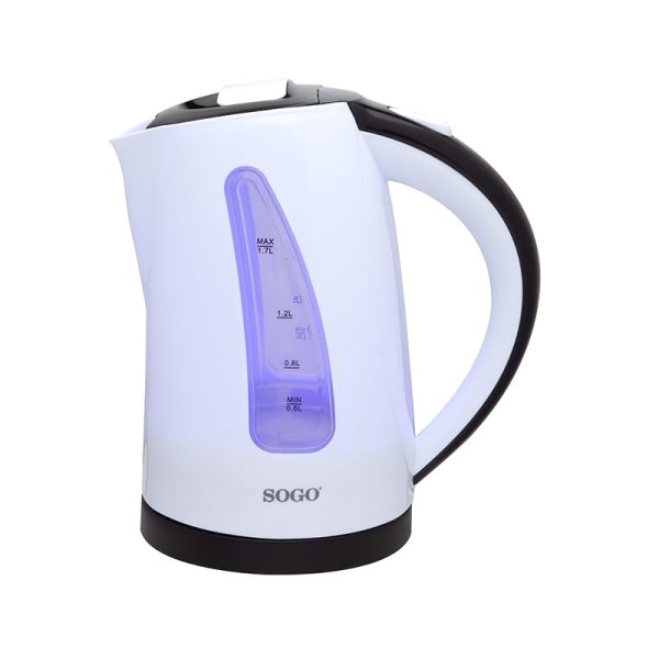 Sogo elkedel hvid 2200 W, 1,7 liter - Image 1