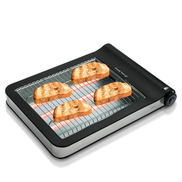 Sogo Flad br?drister med 3 r?r 900W - Image 4