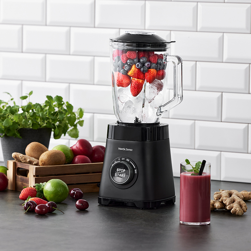 Nordic Sense blender sort 1,5 liter 1000 watt - Image 2