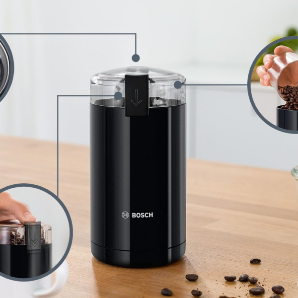 Bosch TSM6A013B elektrisk kaffekv?rn sort - Image 5