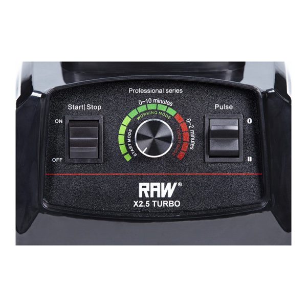 RAW X2.5 Turbo blender sort 2,2 liter - Image 2