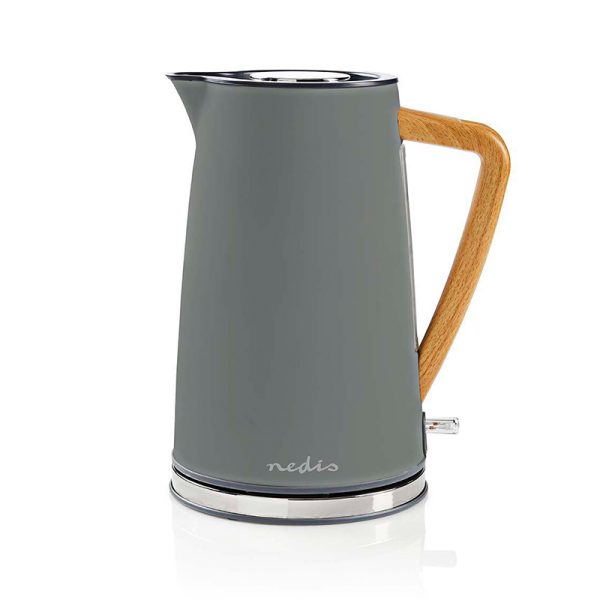 Nedis elkedel gr? 1,7 liter 2200 watt
