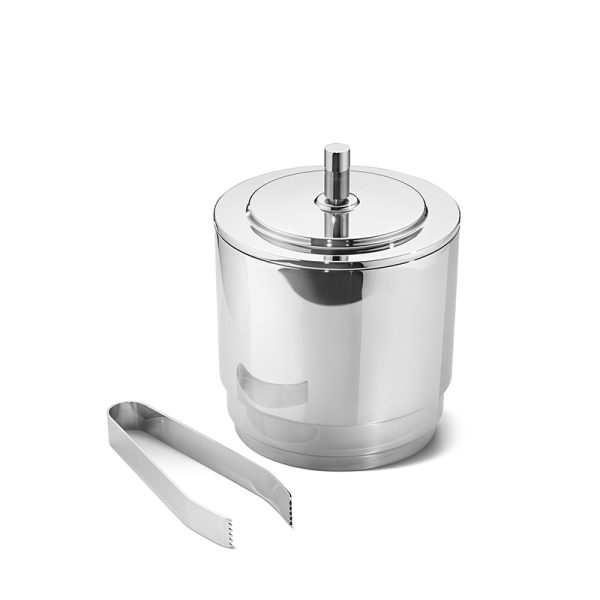 Georg Jensen Manhattan isspand med tang st?l