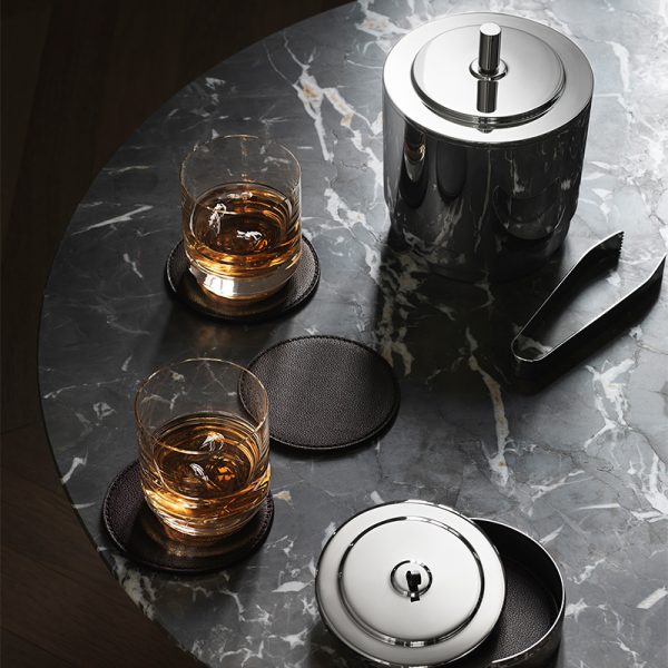 Georg Jensen Manhattan isspand med tang st?l - Image 3