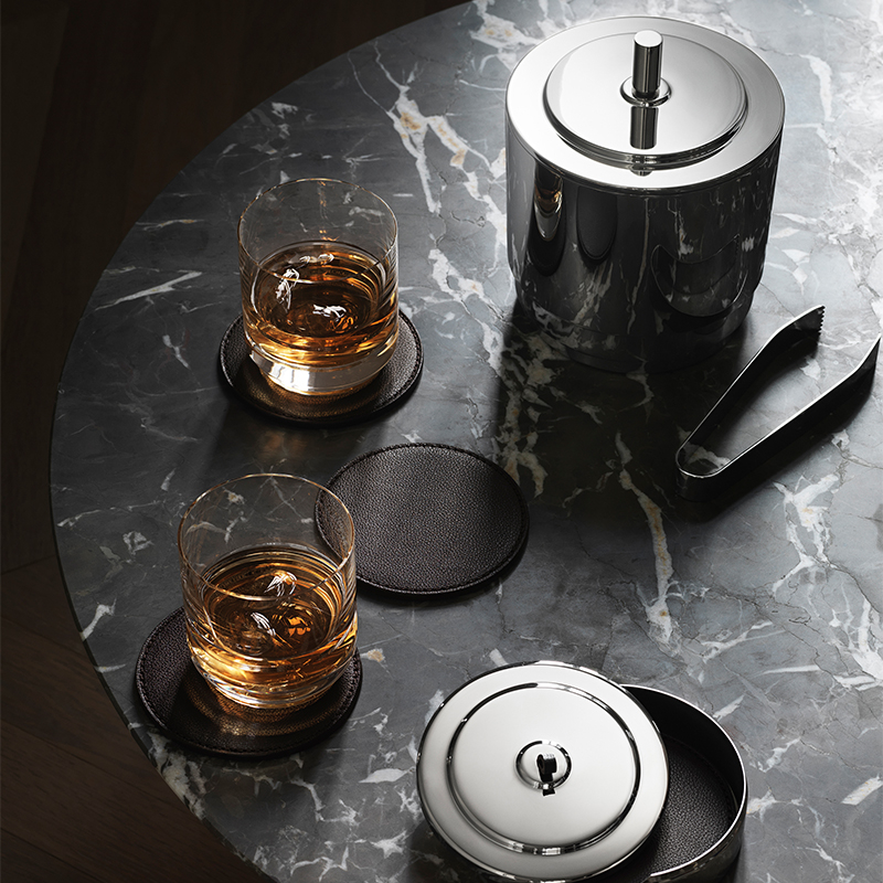 Georg Jensen Manhattan isspand med tang st?l - Image 3
